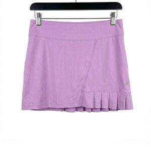 LIJA Lavender Purple Pleated Tennis Golf Skort L